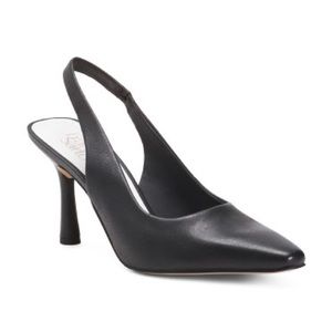 Leather Marcy Slingback Pump